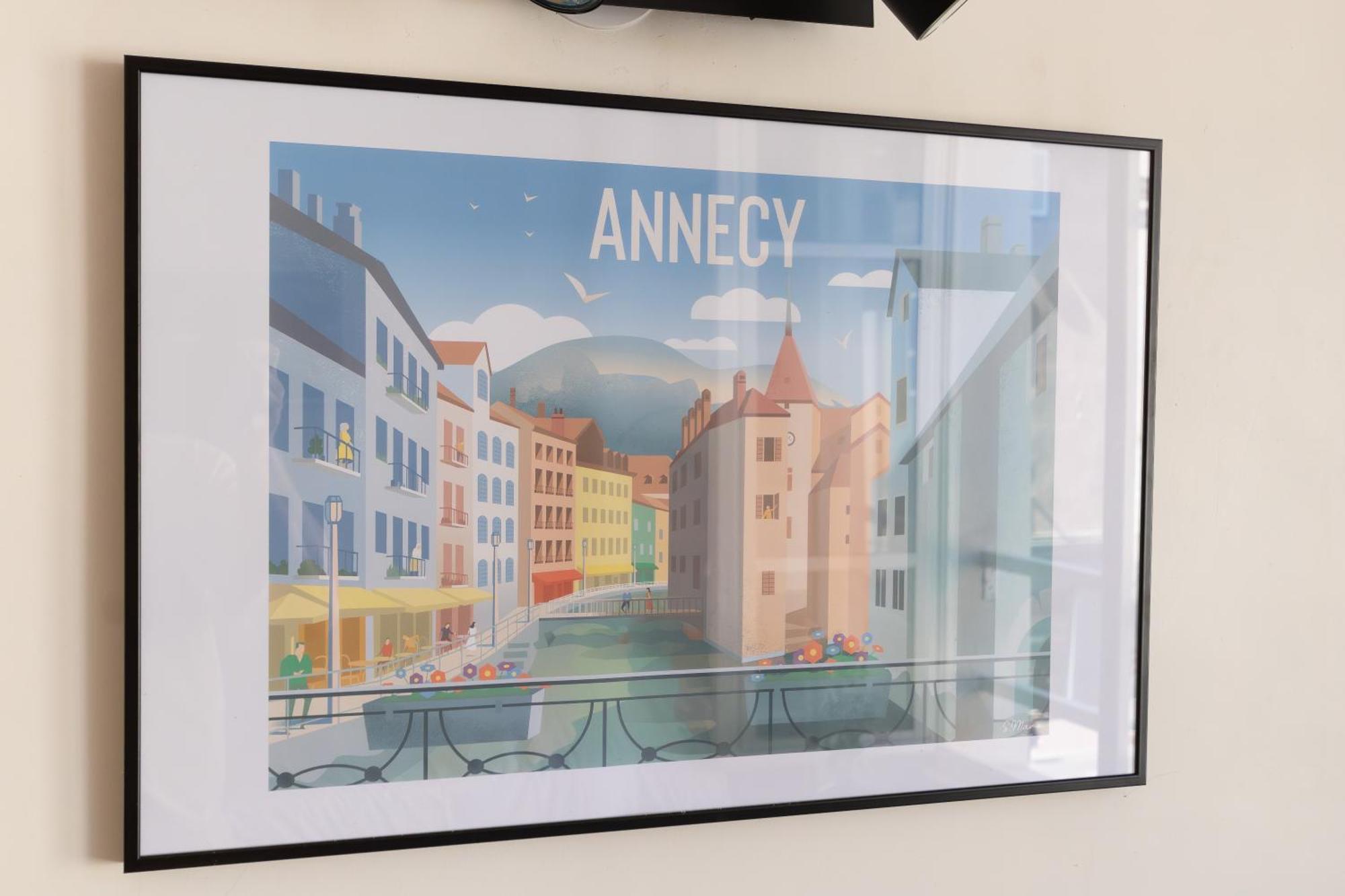 Cabana & Le Cocon Annecy Centre - Proche Gare Et Lac Exterior foto